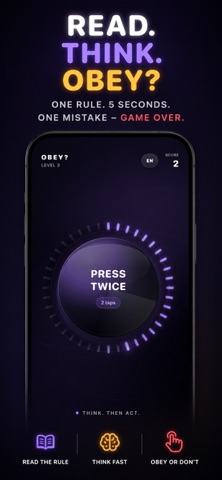 Obey? One Button Game screenshot