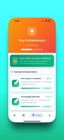 Civics Quest iPhone screenshot