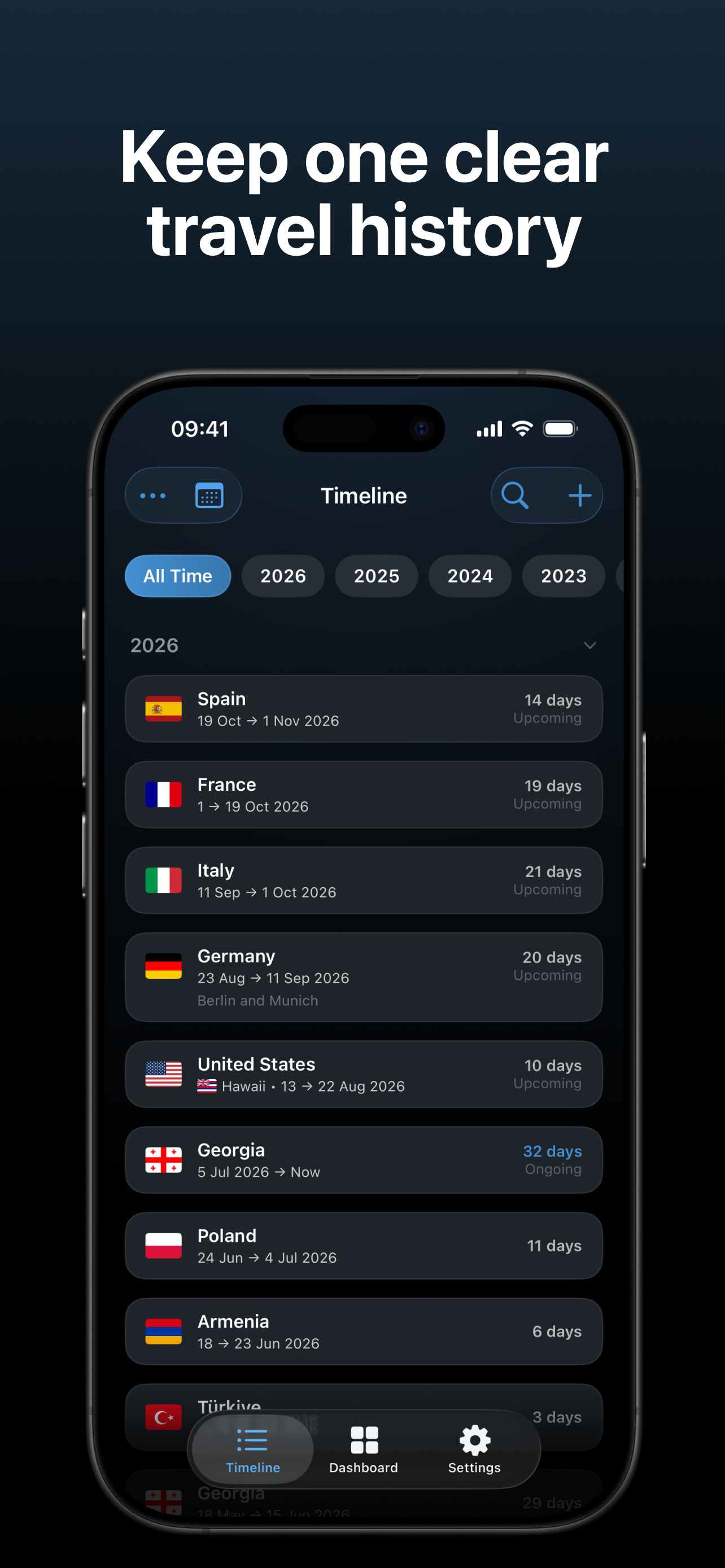 AtlasDays: Track Country Days screenshot 5