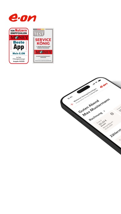 Screenshot #1 pour Mein E.ON