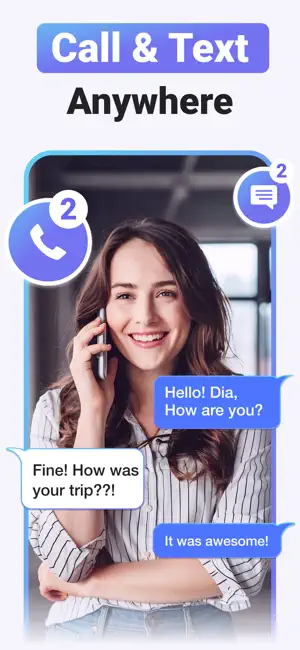 Second Phone Number -2nd eSIM screenshot 2
