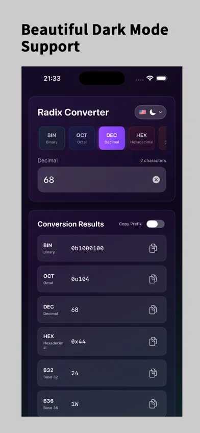 Radix Converter screenshot 3