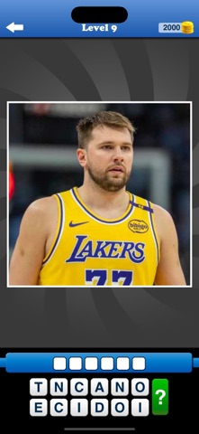 Whos the Player Basketball App iPhone screenshot