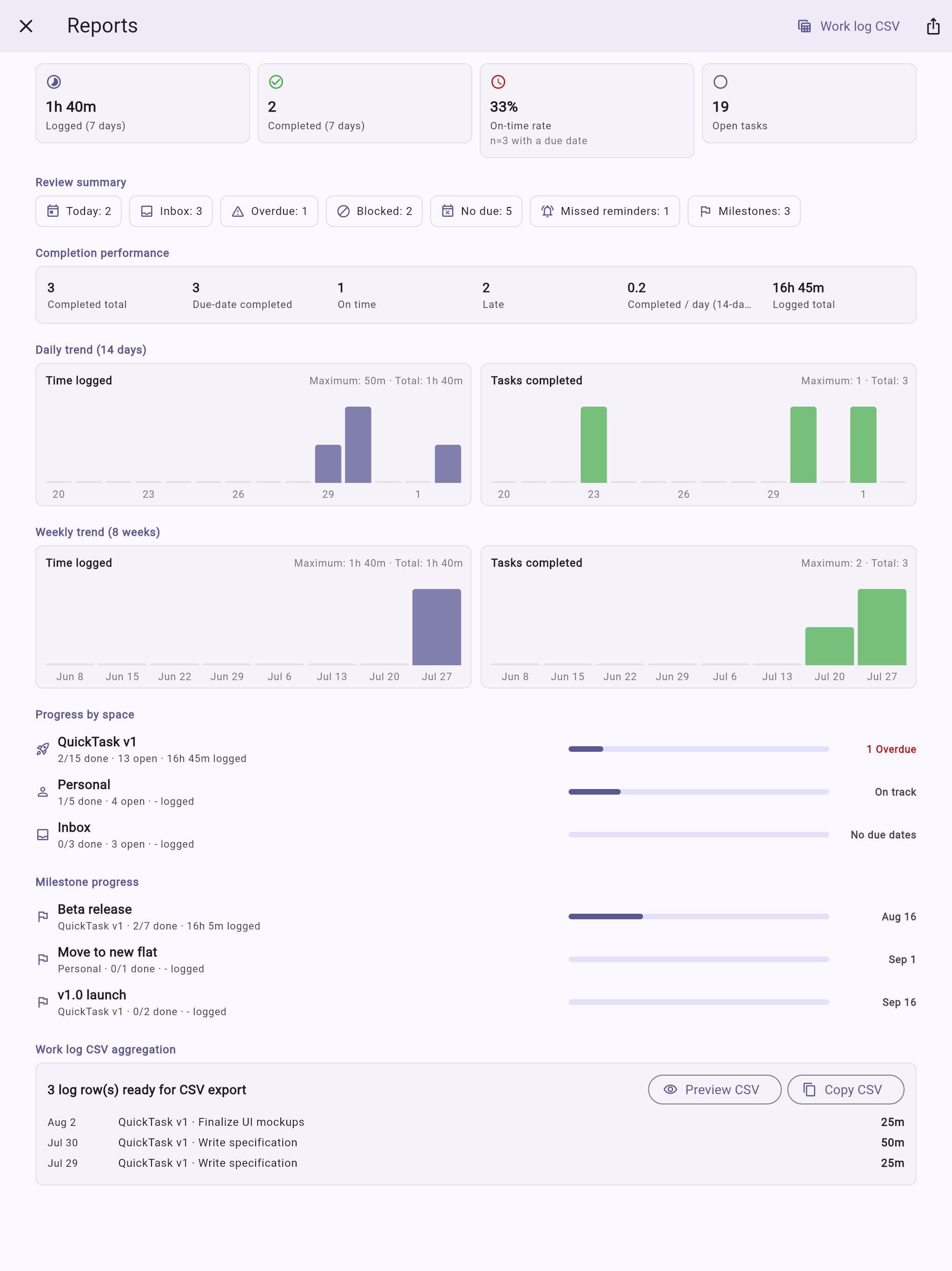 QuickTask - Todo & Planner screenshot 10
