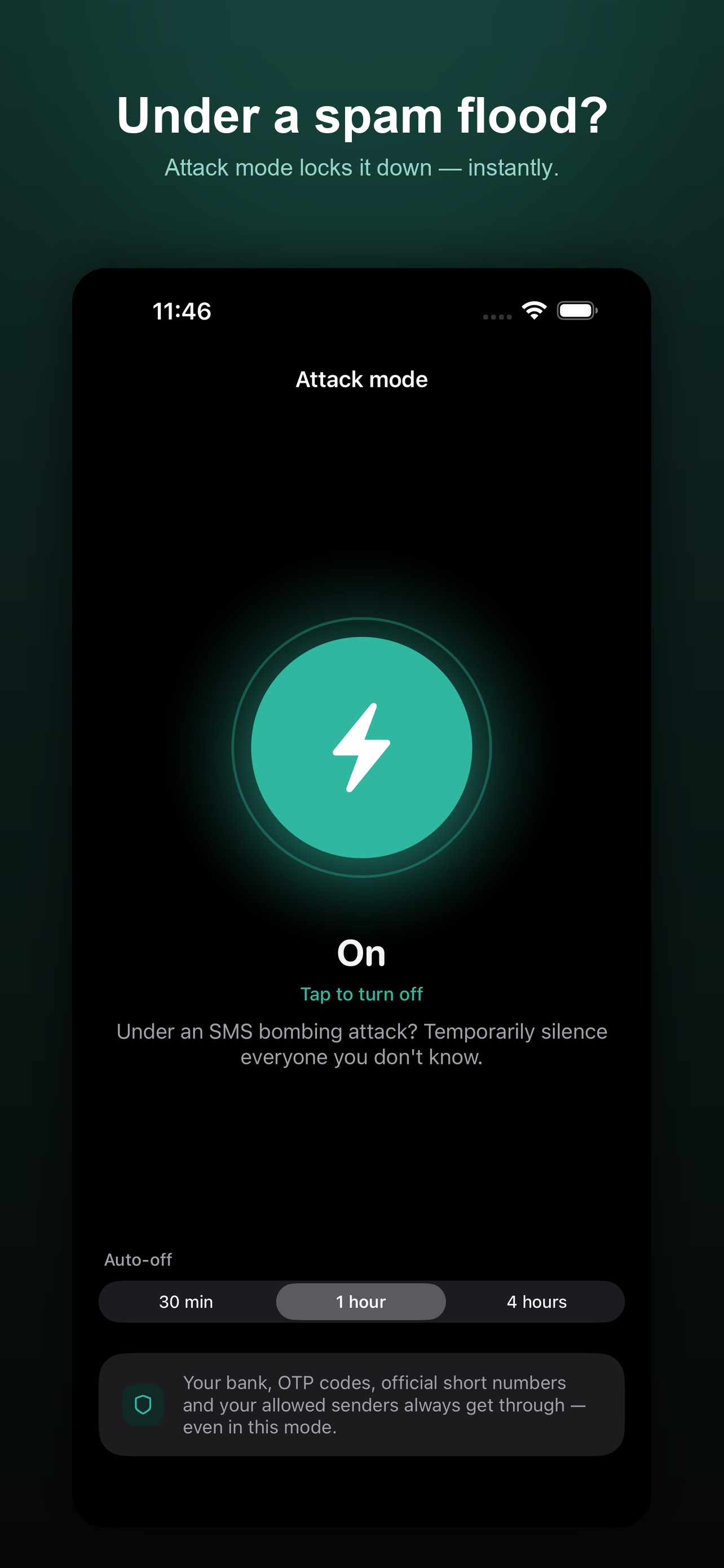 Screenshot 3 of JunkBin: SMS Spam Blocker