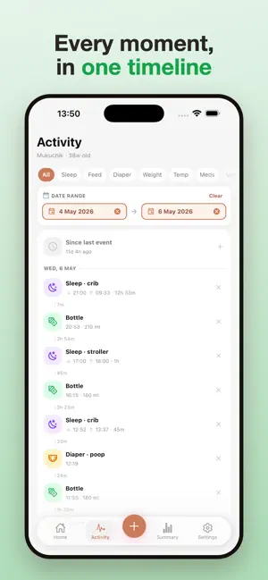 Babbie: baby tracker screenshot 3