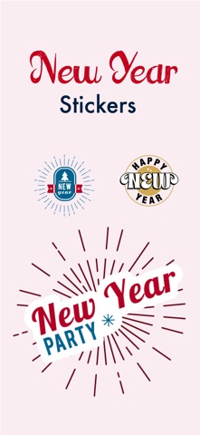 2025 - Happy New Year Sticker screenshot