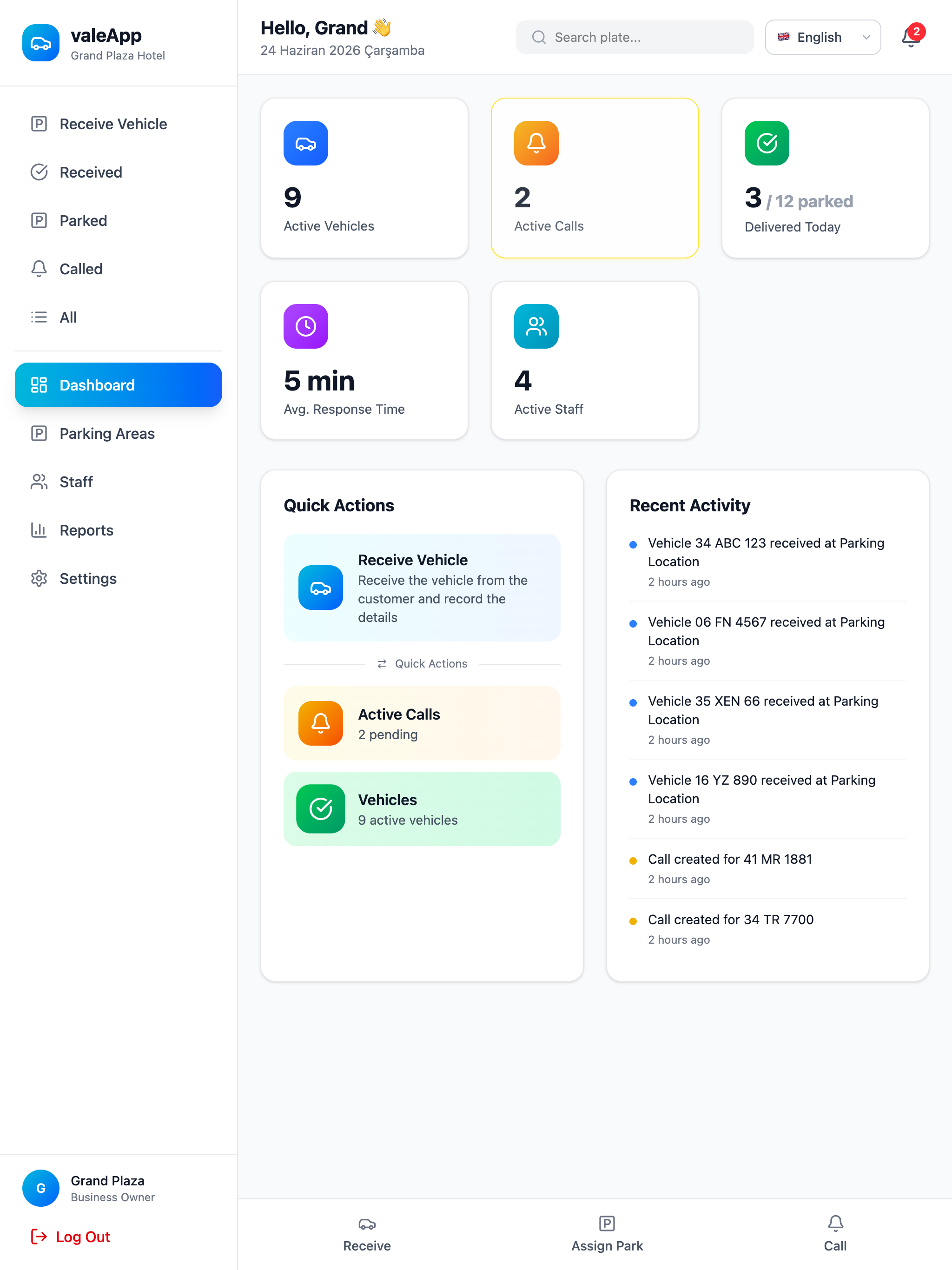 ValeApp Business screenshot 7