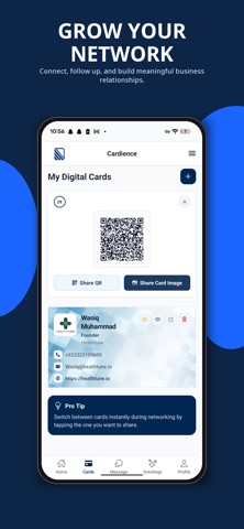 Cardience screenshot