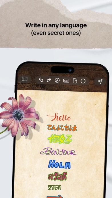 Lettre.app - PenPals for life Screenshot