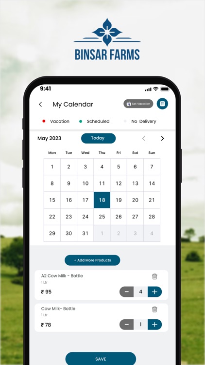 Binsar farms: Milk delivery screenshot-5