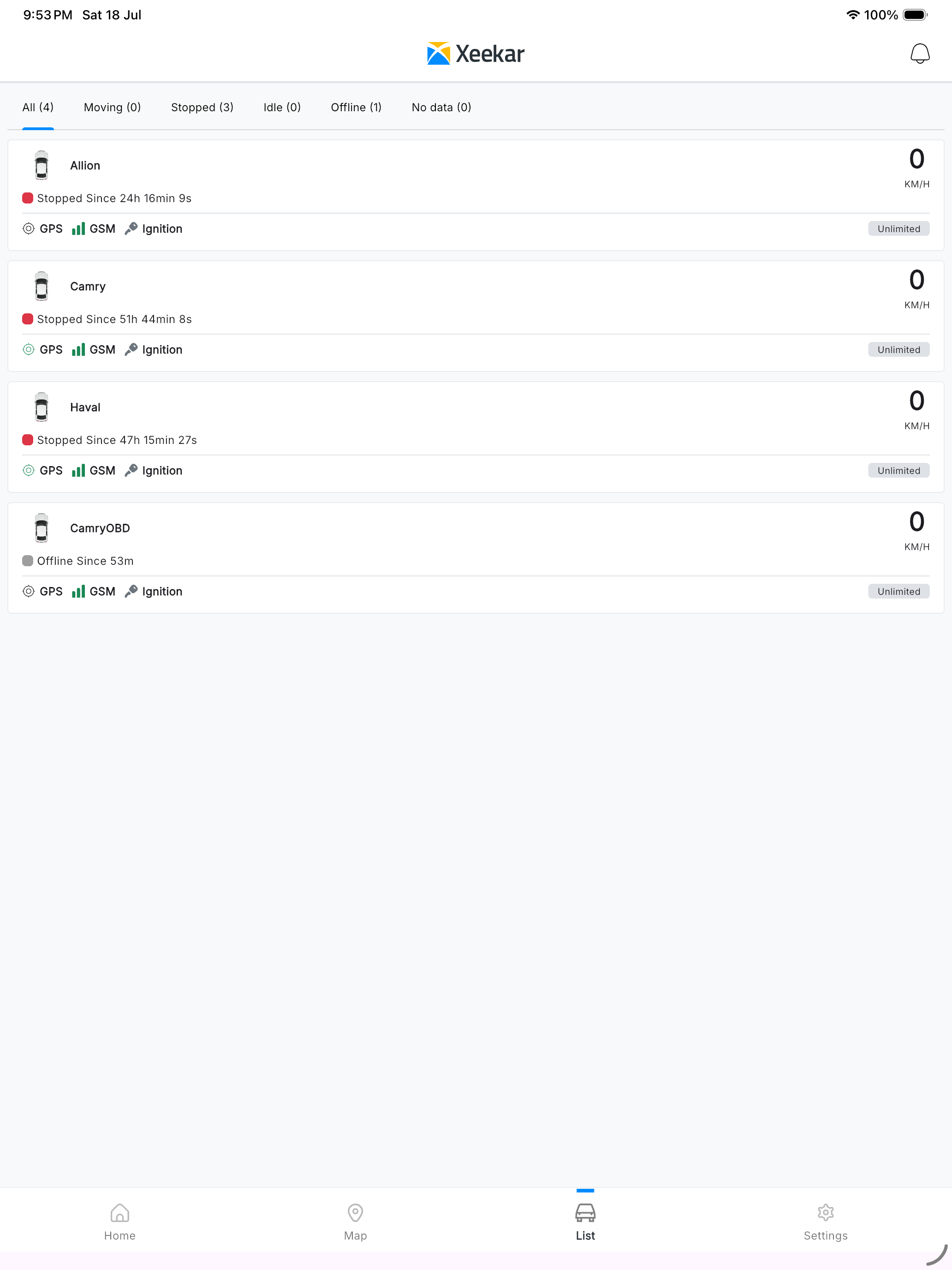 Xeekar Vehicle Tracker screenshot 7