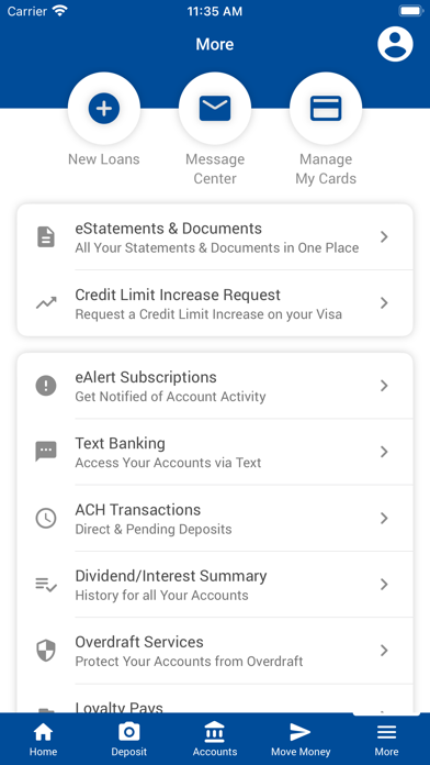 Circle Federal Credit Union Screenshot