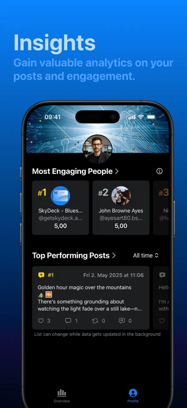 Screenshot #3 pour Bluesky Toolbox: SkyDeck