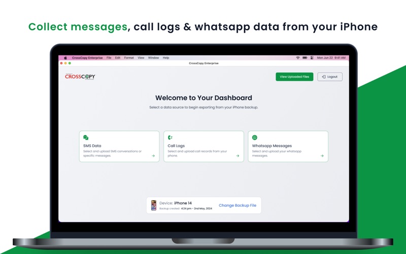 CrossCopy Enterprise screenshot
