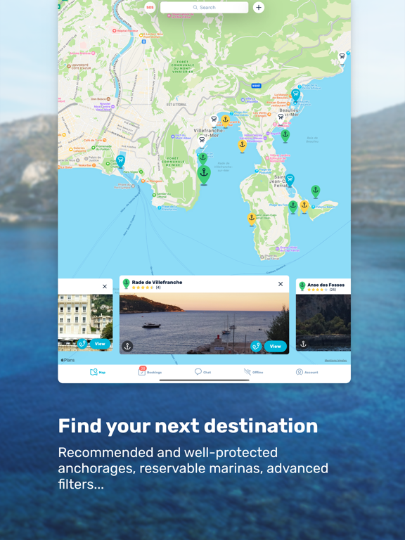 Navily iPad screenshot 4 - Navigation app