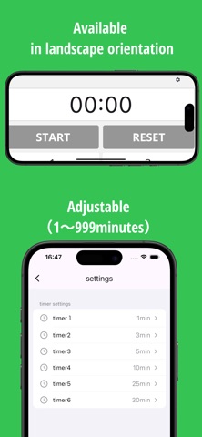 Simple OneTap Timer Screenshot 2 of 3
