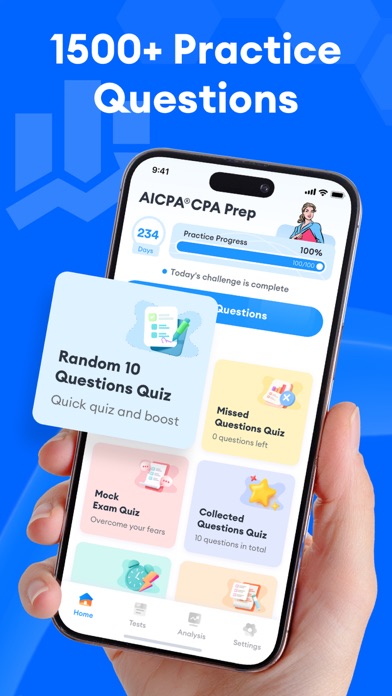 CPA Test Prep 2026 iPhone screenshot 2 - Education app