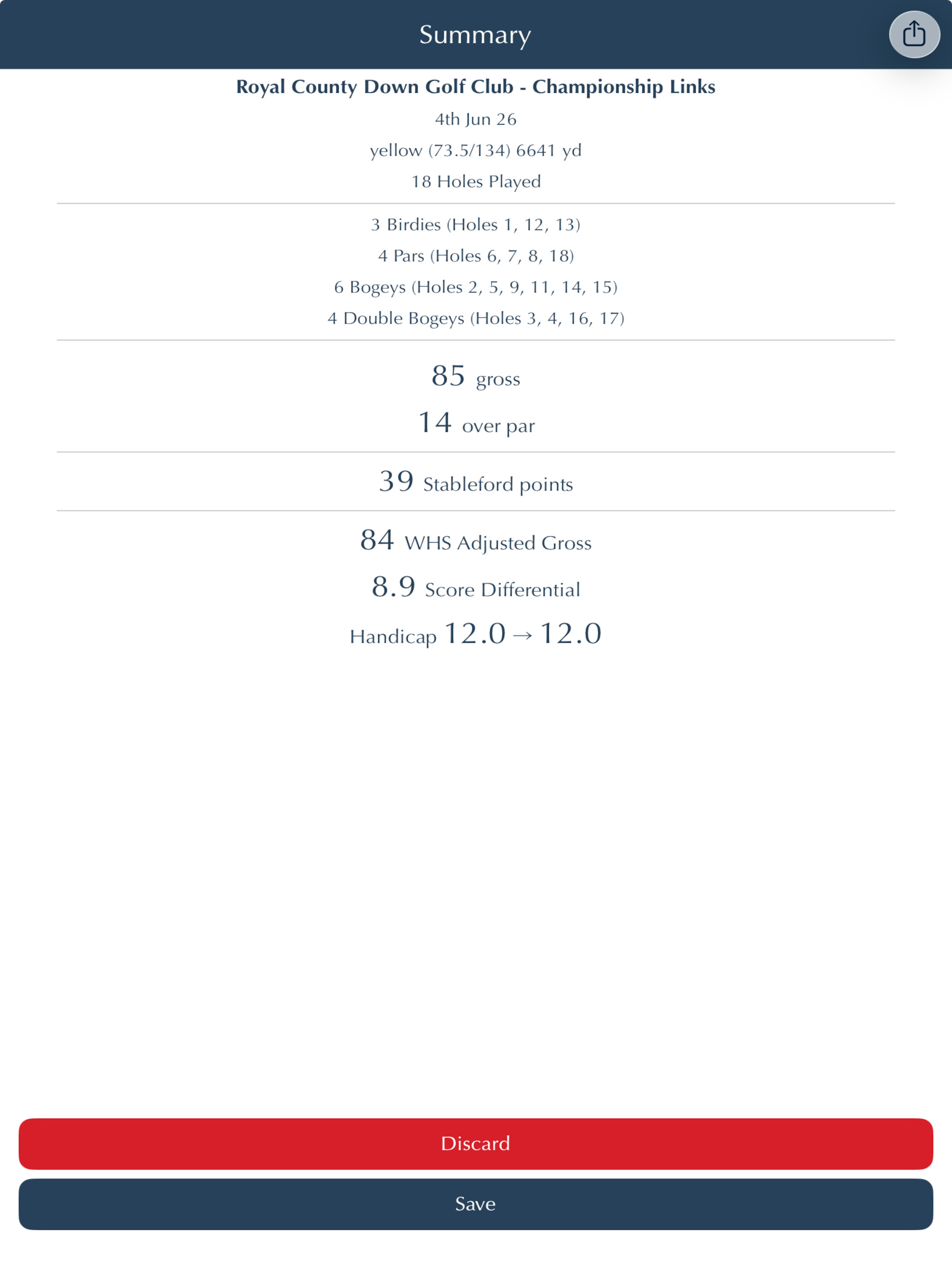 Shark Club Golf GPS & Handicap screenshot 15