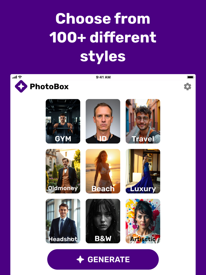 AI Photo  Headshot - PhotoBox