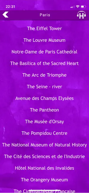 HISTORY GUIDE CITY PARIS screenshot 2