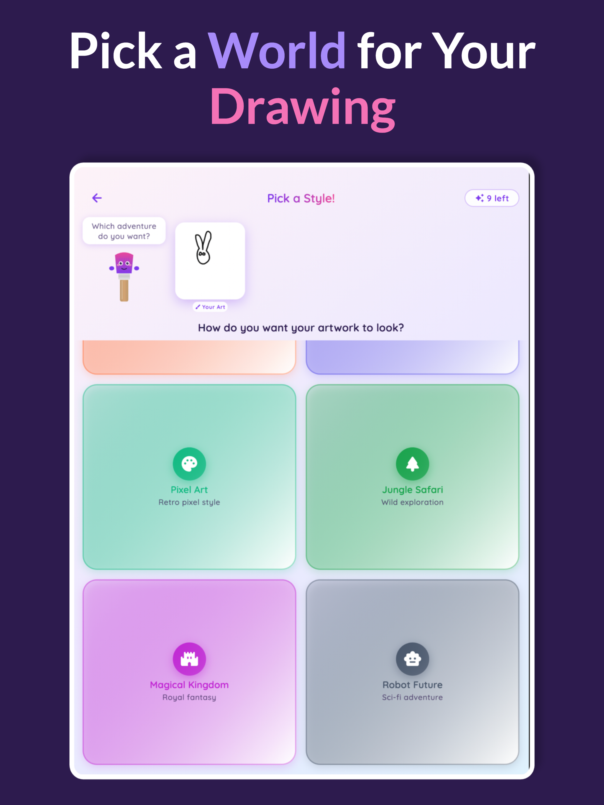 Kids Art Studio - AI Drawing screenshot 19