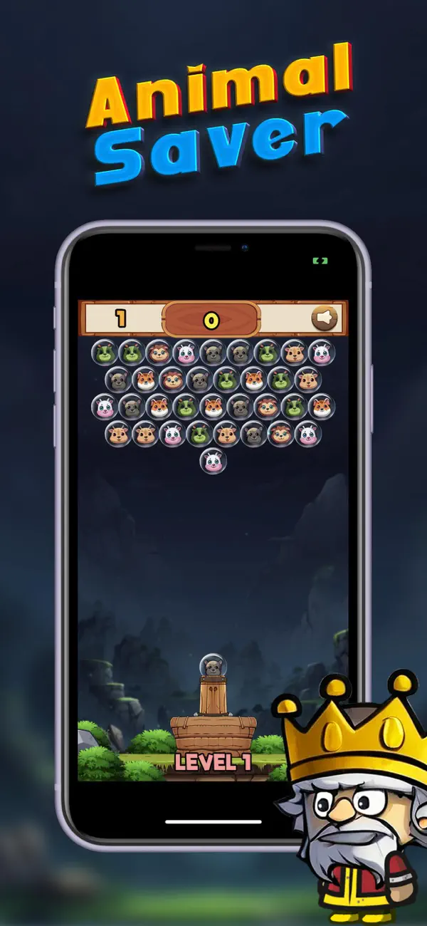 Screenshot #3 pour Animal Saver: Bubble Shooter