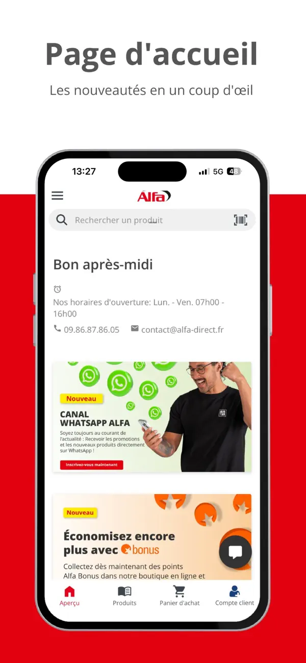 Screenshot #1 pour Alfa Direct