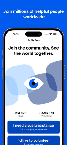 Be My Eyes App Store preview screenshot 2