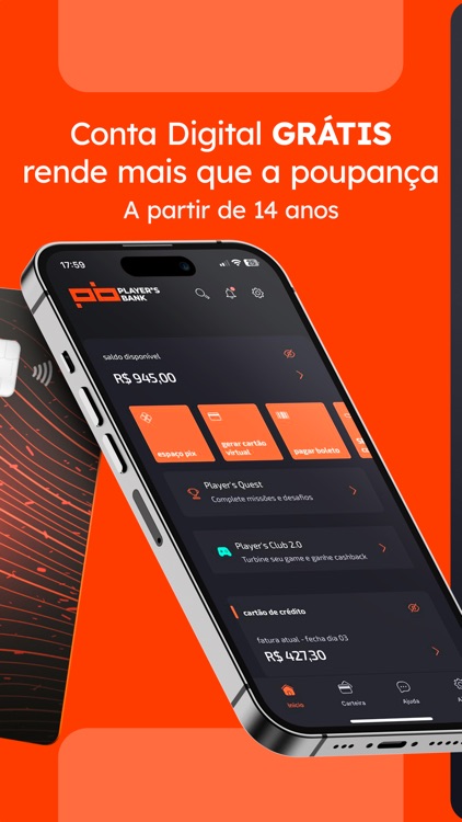 Player’s Bank: Banco digital