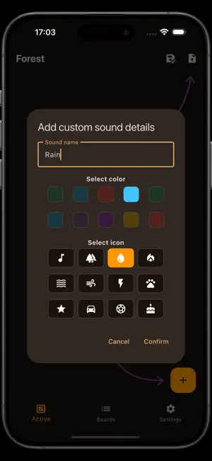 Myriad soundboard screenshot 2