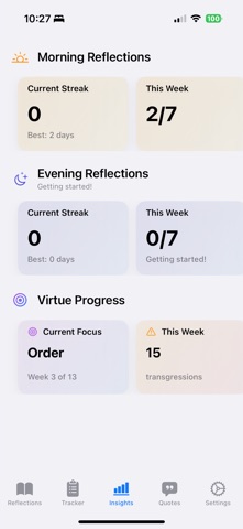 Ben Franklin Virtues & Journal Screenshot 7 of 10