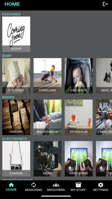 Mooch: Lend, Borrow, and Track Screenshot