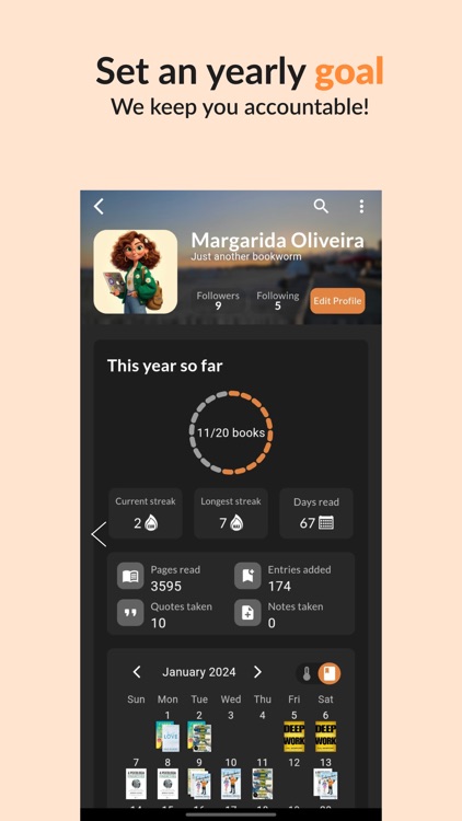 Bookshelf: a Reader's Log