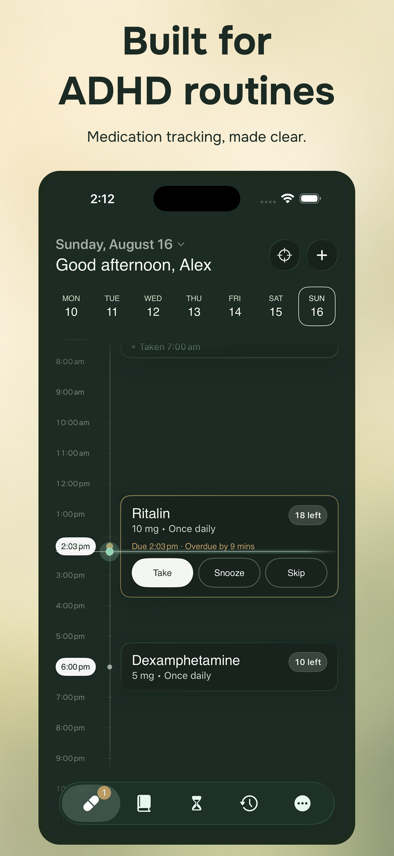 Pillr: ADHD Medication Tracker
