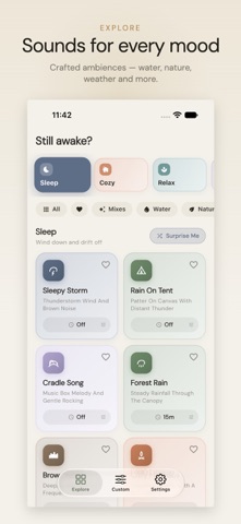 Sounds: Focus & Sleep Screenshot 1 of 5