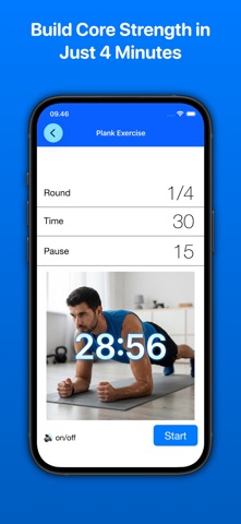 Plank Challenge 4 minutes screenshot