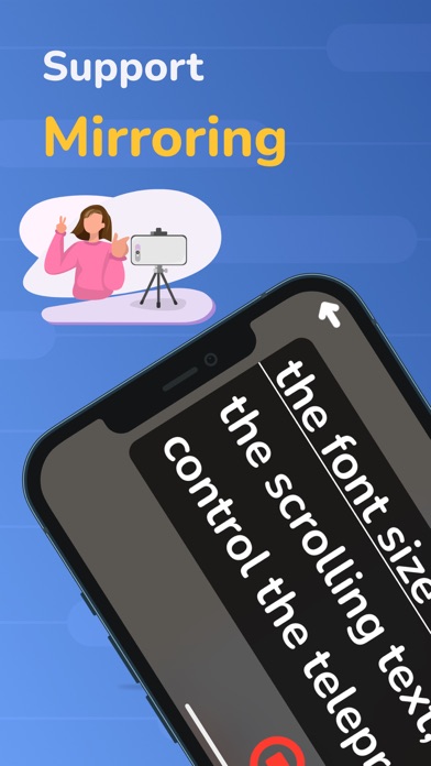 Video teleprompter App Lite Z Screenshot