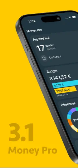 Capture d'écran de Money Pro sur iPhone 1