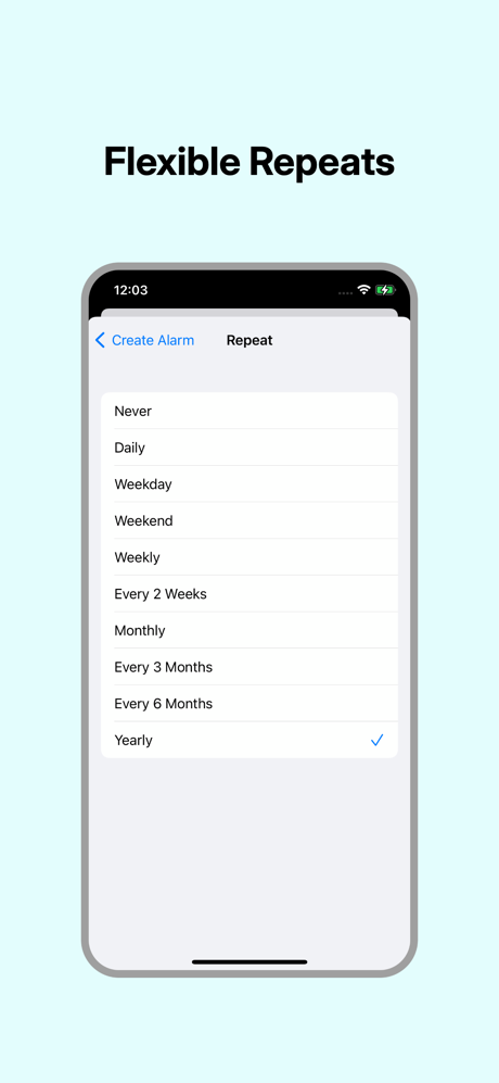 DateAlarm - Reminder Alarm screenshot 4