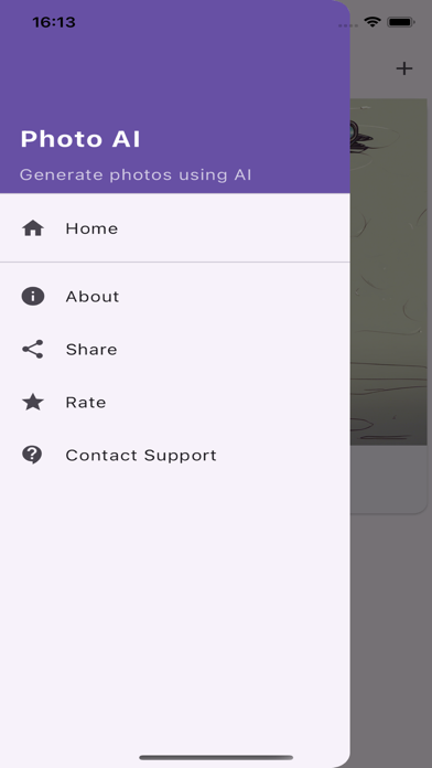 AI Photo Generator - Anime Screenshot