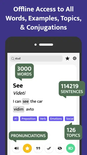 Most Common Slovenian Words screenshot 2