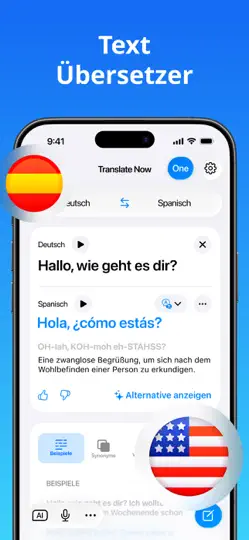 Screenshot von Übersetzer - Jetzt übersetzen auf dem iPhone 3