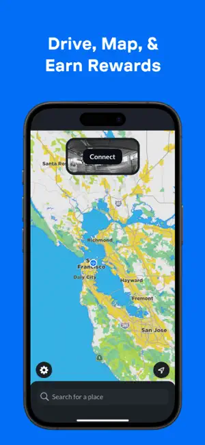 Bee Maps: Drive, Earn, Fun screenshot 1