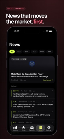 CoinTrack: Live Crypto Prices Screenshot 5 of 5