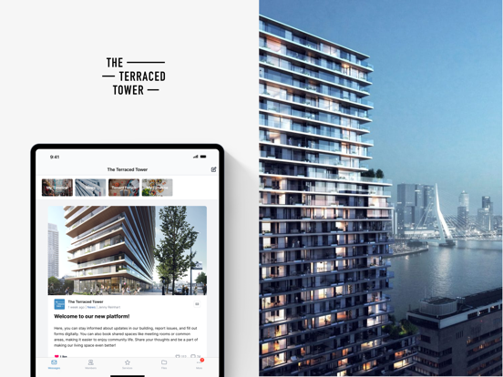 The Terraced Tower app screenshot
