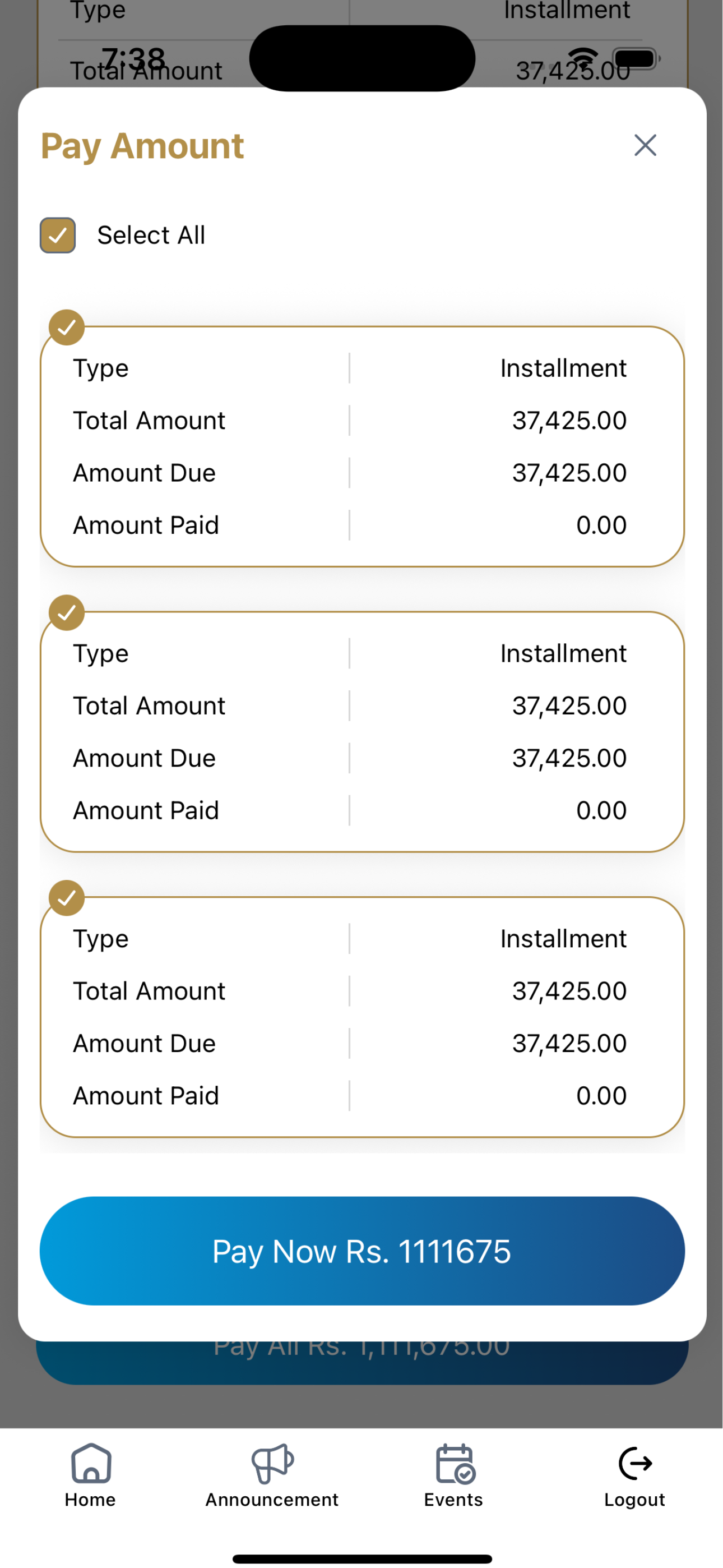 New City Paradise Customer App screenshot 6