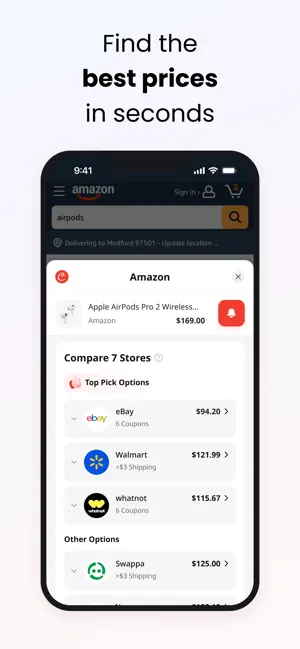 Coupert: Coupons & Cash Back iPhone screenshot 3