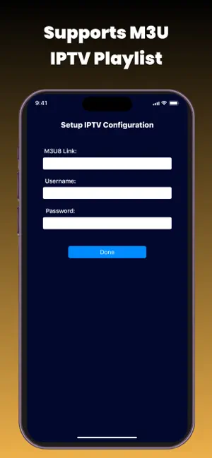 IPTV Player - Xtream M3U ITVX screenshot 4