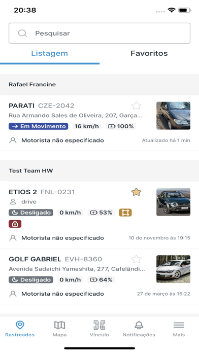 Unetrack Rastreamento Veicular Screenshot